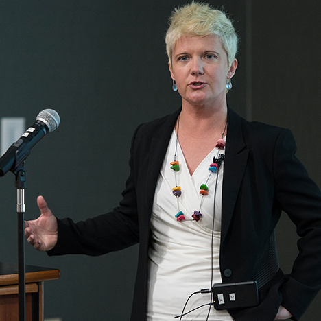 Mara Faccio at her Dawn or Doom '16 talk